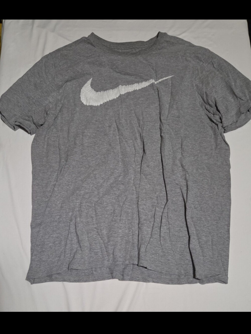 Nike mens 2X grey short sleeve shirt #19